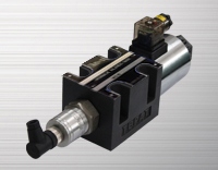 SW (H) with position detection electromagnetic/electro-hydraulic directional safety valve (axial type)